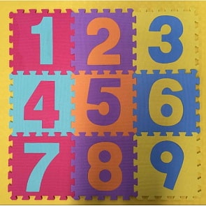 Коврик-пазл. Цифры. Серия Союзмульфильм (Играем вместе, D18592NUM-CRTsim) 