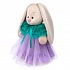 Мягкая игрушка - Зайка Ми в платье с перелиной, малый, 25 см  - миниатюра №1