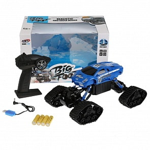 Джип радиоуправляемый 3700-1BA на аккумуляторе со светом, usb зарядное устройство, разные цвета (B1820431) (ассортимент)