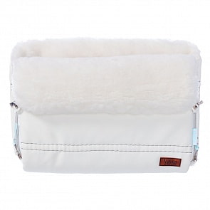 Муфта меховая для коляски Nuovita Alpino Lux Bianco Bianco/Белый (Nuovita, NUO-mALPLB_1969)