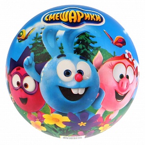 Мяч Смешарики 23 см в сетке (Играем вместе, FD-9SMESH)