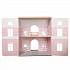 Набор для интерьера кукольного домика Одним прекрасным утром – Обои и ламинат, розовый  - миниатюра №3