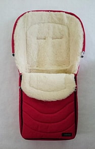 Спальный мешок в коляску №27 - Black Frost, красный (Womar, 00-0013369 _4/2 красный)