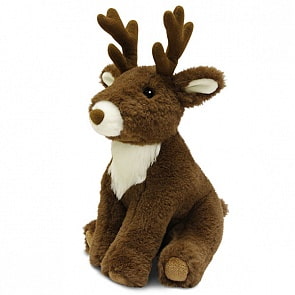 Мягкая игрушка – Олень, коричневый, 30 см (Aurora, 180830A)