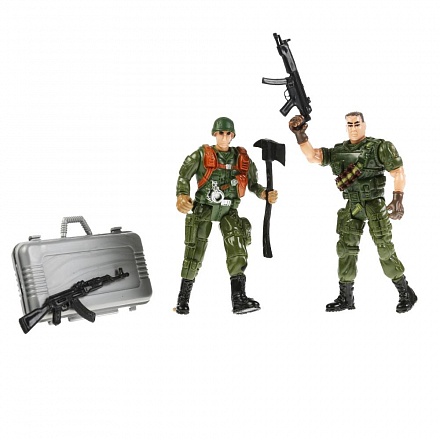 Набор солдатиков с оружием 