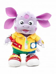 Озвученная мягкая игрушка - Лунтик, учит одеваться (Мульти-пульти, V85051/29sim)