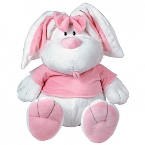 Кролик Белый сидячий 71см (Gulliver, 7-42230)