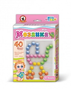 Мозаика Milk Колясочка, 40 элементов (Русский стиль, 3975sim)
