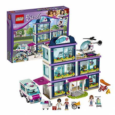 Конструктор Lego Friends. Клиника Хартлейк-Сити 