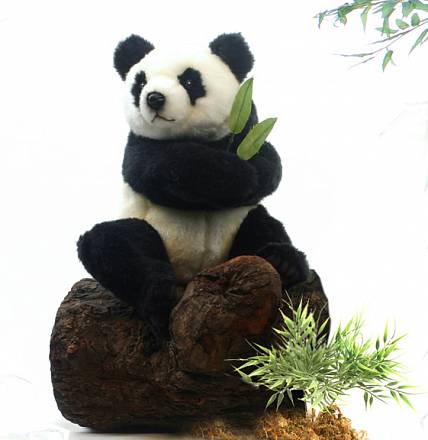 Мягкая игрушка – Панда сидящая, 25 см 