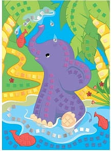 Набор для творчества – Аппликация. Слоненок (Color Puppy, 636043)