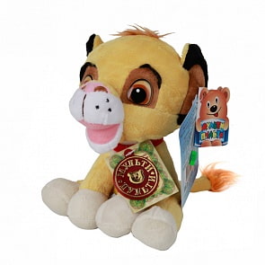 Озвученная мягкая игрушка Disney - Львенок Симба (Мульти-пульти, V39083/16sim)