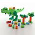 Набор - Динозавр с конструктором, 30 элементов  - миниатюра №4