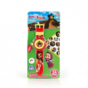 Часы - Маша и Медведь с проекцией (Умка, B1266129-R3sim)