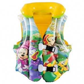 Жилет для плавания Микки, размер 51 х 46 см. (Bestway, бв91030)