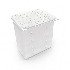 Матрасик для пеленания мягкий Nuovita Stelle, 82 х 72, белый (Nuovita, NUO-CoSTE_4315)