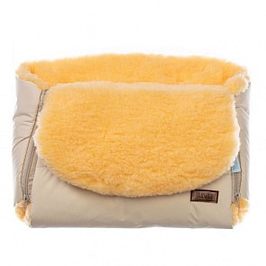 Муфта меховая для коляски Nuovita Vichingo Pesco Crema/Кремовый (Nuovita, NUO-mVICP_2142)