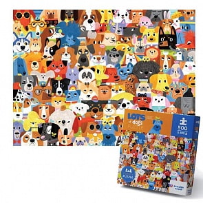 Пазл – Собаки, 500 деталей (Crocodile Creek, 2885-5)