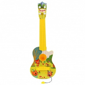 Музыкальный инструмент Три кота - Гитара (Играем вместе, 1907M008-R) Музыкальный инструмент Три кота - Гитара (Играем вместе, 1907M008-R)