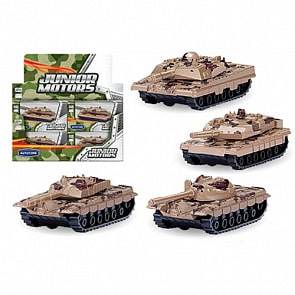Игрушечный танк - Combat Defender, пустынный камуфляж, 1:50 (Autotime, 33945)