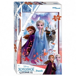 Пазлы Холодное Сердце-2, 360 деталей (Step Puzzle, 96084)