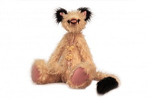 Мягкая игрушка - Лунный кот сидящий, 40 см. (Hansa, 5940)