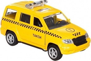 Инерционная металлическая машинка - Такси (Play Smart, Р41601)