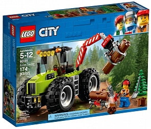 Конструктор Lego City - Лесной трактор City Great Vehicles (Lego, 60181-L)