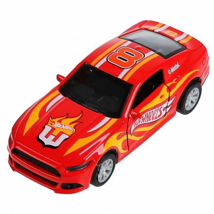 Машина спорткар Hot Wheels 12 см со светом и звуком двери открываются металлическая инерционная 