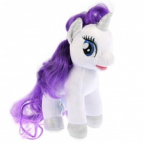 Мягкая игрушка – Мой маленький пони Рарити, 18 см (Мульти-пульти, V27481-18NS)