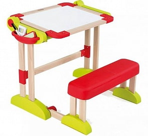 Парта с двусторонней доской для рисования (Smoby, 28112)