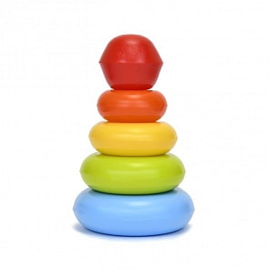 Пирамида – Собирай-ка, 23 см (Пластмасса-Детство, 9634sim)