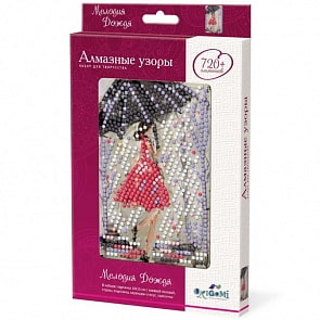 Мозаика Алмазные узоры Мелодия дождя (Оригами, 04727)