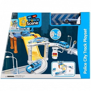 Парковка - Полиция с машинками и аксессуарами (B1674449)