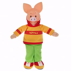 Интерактивная мягкая игрушка - Спокойной ночи, малыши – Хрюша, 24 см (Мульти-Пульти, V73080/24)