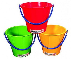 Большое ведерко пляжное, пластик (Spielstabil, 7201)