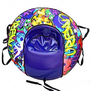 Санки надувные – Тюбинг Оксфорд Graffiti Comfort, 107 см (RT, 7040rt)