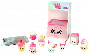 Набор Shopkins «Вкусная ярмарка» Мороженое 8 фигурок (Moose, 56092/56110)