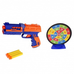 Бластер с мягкими пулями и мишенью (Играем вместе, 1509G026-R)