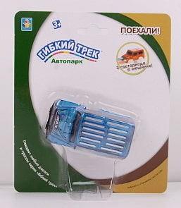 Гибкий трек – Автопарк - Внедорожник с 3 светодиодами (1Toy, Т16666)