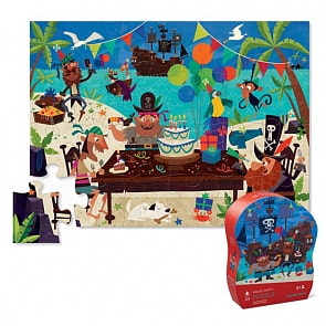 Пазл - Пиратская вечеринка, 24 детали (Crocodile Creek, 4120-7)