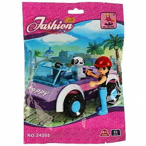 Конструктор для девочек - Машинка с фигурками (B1514985)