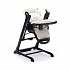 Стульчик для кормления с электронным устройством качения Nuovita Unico lux Nero, Latte, Nero/Латте, Черный  - миниатюра №3
