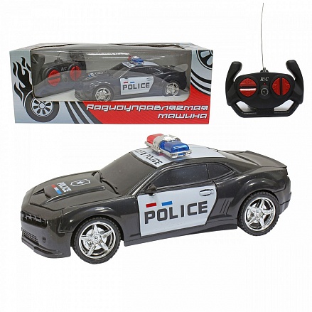 Машина полицейская на радиоуправлении Драйв, коробка 