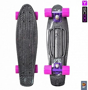 Скейтборд 9-13 Penny RT 22 Print Carbon purple (Y-SCOO, 4974RT)
