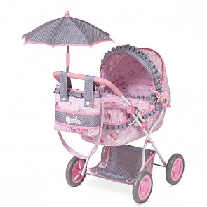 Коляска DeCuevas с сумкой и зонтом - Мария, 65 см (DeCuevas, 85017) Коляска DeCuevas с сумкой и зонтом - Мария, 65 см (DeCuevas, 85017)