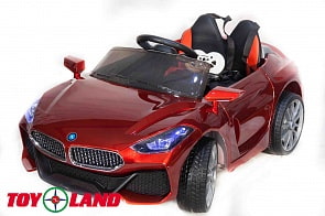 Электромобиль BMW спорт YBG5758, красный краска, свет и звук (ToyLand, YBG5758_красный)