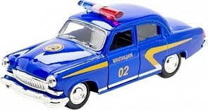 Инерционная металлическая машинка - Милиция (Play Smart, Р41139)