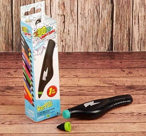 Картридж для 3D ручки Вертикаль, неоновый зеленый (Redwood, 166014)