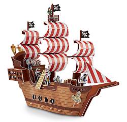3D Пазл - Пиратский корабль (Melissa&Doug, 9045_md) - миниатюра